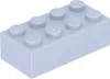 LEGO jasnoszary mix klocków 250 sztuk Podgląd zdjęcia produktu 2
