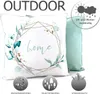heimtexland ® Outdoorkissen Lotus Effekt 45x45 Garten Produktbild-Vorschau 2