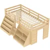 Letto a castello per bambini Fliek 90x200 cm con 2 ripiani, Anteprima dell’immagine prodotto 11
