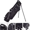 COSTWAY Golf Stand Bag con piedini, copertura antipioggia e Anteprima dell’immagine prodotto 1