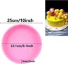 3 Stück Rund Silikon Kuchenform Set Tortenboden Backform Produktbild-Vorschau 5