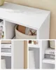 VASAGLE Bücherregal mit 7 Fächern weiß aus Holz 50 x 24 x Produktbild-Vorschau 5