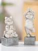 Gilde Figur Yoga Katze "Kitten" 52599 Produktbild-Vorschau 2