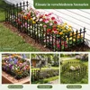 COSTWAY 5 Stück Gartenzaun dekorativ, Steckzaun Metall, Produktbild-Vorschau 6