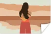 MuchoWow® Poster Frauen - Kleidung - Strand 120x80 cm - Produktbild-Vorschau 1