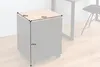 Moderner Rollcontainer BIG DEAL edelmatt schwarz Eiche Produktbild-Vorschau 8