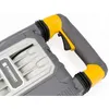 A close-up view of the handle and part of the body of a power tool. Náhled obrázku produktu