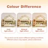 Three images of a bunk bed shown under different lighting conditions to demonstrate color differences. Náhled obrázku produktu