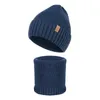 Set Invernale Uomo Heyo con Cappello e Sciarpa Tubolare Blu Anteprima dell’immagine prodotto 3