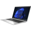 A silver HP Elitebook laptop is shown from a side angle against a white background. Produktbild-Vorschau