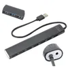 USB 3.0 Hub Schwarz 7 In 1 High Speed ​​Übertragung Produktbild-Vorschau 5
