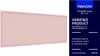 Bacheca in sughero rosa 100x40 cm cornice in legno ROSA Anteprima dell’immagine prodotto 2