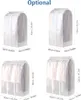 Oblečenie Cover Protector Hanging Storage Bag Priesvitný Náhľad obrázku produktu 4