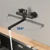CECIPA Küche Wasserhahn,  Wandmontage-Küchenarmatur mit 2 Produktbild-Vorschau 5