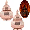 sada 2 orientálních luceren Stolní lampa Lamisa měděná Náhled obrázku produktu 1