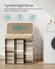 SONGMICS Wäschekorb mit Deckel, Wäschesammler Bambus, Produktbild-Vorschau 4