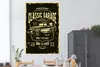 MuchoWow® Poster Mancave - Auto - Retro - Garage 120x180 cm Produktbild-Vorschau 2