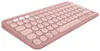 Logitech Pebble 2 Combo Rosa Deutsch Kabellos Voir les images du produit 3