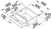 BLANCO CLARON 340/180-U, Schrankwaschbecken, Edelstahl, Produktbild-Vorschau 6