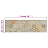 vidaXL Tappeto da cucina lavabile esagono pastello 45x150 Anteprima dell’immagine prodotto 4