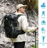 60L Wasserdichter leichter Wanderrucksack mit Regenschutz, Produktbild-Vorschau 6