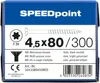 ABC SPEEDpoint Senkkopf T20 Teilgewinde Schabenut A2J Produktbild-Vorschau 1