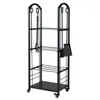 COSTWAY Kaminholzregal 4 Ebenen mit Rollen & 4 Produktbild-Vorschau 8