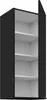 Küchen Hängeschrank 40 cm SIENA Schwarz Küche Küchenzeile Produktbild-Vorschau 2