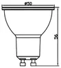 BRAYTRON BA25-00756, 7W GU10 LED-spot, fitting GU10 / GZ10, Productafbeelding-voorbeeld 10