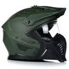 A studio shot of a green modular motorcycle helmet. Anteprima dell’immagine prodotto