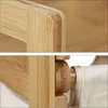 Relaxdays Wäschekorb Bambus, Wäschesammler mit Ablage, Produktbild-Vorschau 9