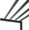 LOFT42 Bergamo Wandgaderobe 4 Haken- Metall - Schwarz Produktbild-Vorschau 2