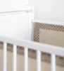 BRAUN Atmungsaktiv 2 TLG. Netzstoff BETTUMRANDUNG Babybett Produktbild-Vorschau 1