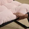 Fauteuil de jardin avec repose-pieds - Noir/rose - position Voir les images du produit 12