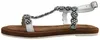 Lazamani Sandalen Sandalen Leder/Textil Produktbild-Vorschau 8