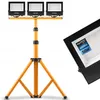 MasterLED Baustrahler Flutlicht Set mit Stativ 3x50W 4500K Produktbild-Vorschau 1