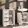 Badschrank Vicco Bianco Weiß 55 x 81 cm, Model 31128 Produktbild-Vorschau 5