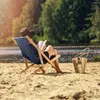 KADAX Ensemble table basse naturelle pour chaises longues + Voir les images du produit 15