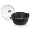 Orion Aluguss Kochtopf Topf mit Glasdeckel GRANIT 32 cm | Produktbild-Vorschau 2