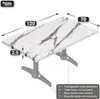 JAMAIKA | Bistro Außen Tischplatte | B:T 120 x 70 cm | Weiß Produktbild-Vorschau 3