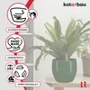 KOTARBAU® 2er Set Blumentopf Keramik rund ⌀ 19 cm Höhe: Produktbild-Vorschau 4
