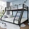 Sweiko etagesbed, 90x200 cm, 140x200 cm, met spijlen, trap, Productafbeelding-voorbeeld 2