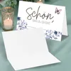 50 Tischkarten 'Schön, dass du da bist', Floral Butterfly Produktbild-Vorschau 3