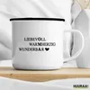 Huuraa Emaille Tasse Liebevoll Warmherzig Wunderbar Oma Produktbild-Vorschau 3