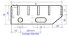 Metallstufe 700x240 mm | 25x2mm | verzinkt Gitterroststufen Produktbild-Vorschau 2