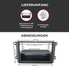 Audioproject A128 - Autoradio Radioblende Set kompatibel VW Produktbild-Vorschau 3
