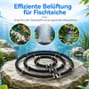 Teich Belüftungssystem 35cm Edelstahl Luftsprudler Ring, Produktbild-Vorschau 2