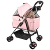 2 in 1 Hundewagen,Hundebuggy bis 15 kg mit abnehmbarem Produktbild-Vorschau 1