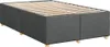 Boxspringbett mit Matratze Dunkelgrau 120x190 cm Stoff Produktbild-Vorschau 8