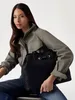 Guess Vikky II Woven Shopper Tasche in Schwarz für Damen – Produktbild-Vorschau 4